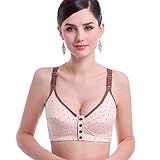 BOBORA レディース 授乳ブラジャー マタニティブラジャー 妊娠 フロントホック ベスト式 3/4カップ 「産前産後兼用」 ノンワイヤー やさしい綿 マタニティー ブラ 赤ちゃん 乳児 も安心 乳