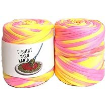 Amazon | T-SHIRT YARN MANIA Tシャツヤーン 約45m×2玉 tシャツヤーン