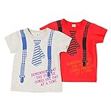 La Chiave(ラ キエーベ) 半袖Ｔシャツ (80～130cm) キムラタンの子供服 (53636x53836-162) レッド 110
