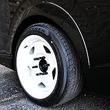 【ZERO HOUSE】ハイエース 200系 オーバーフェンダー ダウンルック ABS製 塗装済み 200系 1型～7型対応 全型式 対応 1台分セット 色選択可能 (209ブラックマイカ)