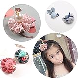 Oujyo ヘアクリップ　ヘアピン　可愛い　高級　ファッションヘアアクセサリー　5個セット ベビー＆子供　出産祝い　内祝い　誕生日　プレゼント　ギフト　三五七　お宮祭り