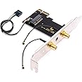 Convertidor de Adaptador M.2 (Key-A E/Key-E) A Mini PCI-E Express, M.2 NGFF A E Key WiFi Tarjeta