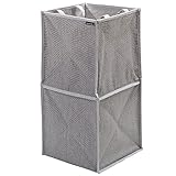 ランドリーバスケット ランドリーボックス 衣類収納 ボックス ランドリー 洗濯物入れ グレー