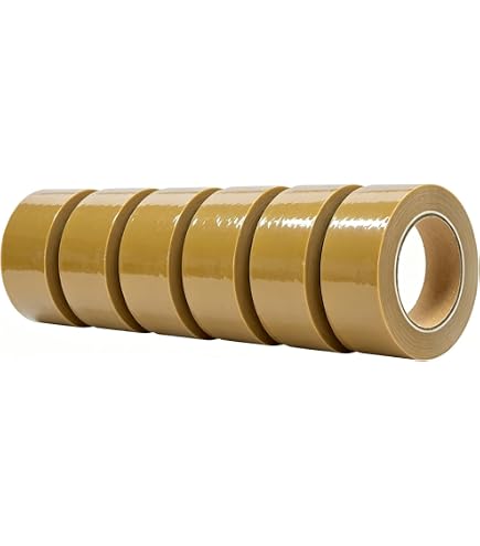 Amazon | ニチバン カートンテープ640PF黄土ー60mmX50m