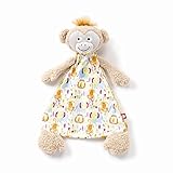 Zutano Plush Blankie, Monkey by Nat and Jules [並行輸入品]