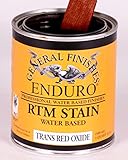 一般的な仕上げ水based RTM Stain Trans Red Oxide Quart