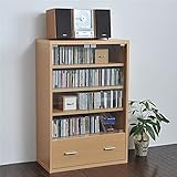 6BOXシリーズ 引出し付強化ガラスキャビネット fr-050-na