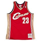 Lebron James Cleveland Cavaliers # 23 Mitchell & Nessメンズ2003 – 2004 NBA Authentic Jersey X-Large