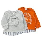 mother goose(マザーグース) トレーナー (80～130cm) キムラタンの子供服 (11104x11404-163) グレー 90