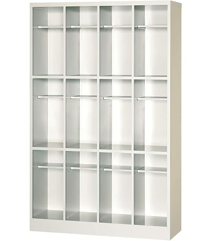Amazon | 三島精器 扉付 シューズボックス 鍵無 1列4段 4人用 BST1 Amazon | 三島精器 扉付 シューズボックス 鍵無 1列4段 4人用 BST1