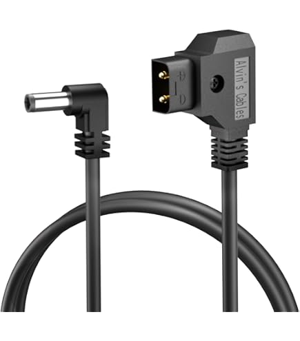 DRRI 12V D-Tap To DC 2.1mm Power Cable For KiPRO LCD Monitors/Ikan Monitor/Atomos...