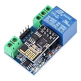 Wi-Fiリレーモジュール、ESP8266 5V Wifiリレーモジュールリモートコントロールスイッチスマートホーム用電話アプリ Wifiコントロールモジュール