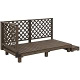 システムデッキ0．5坪 ACQブラウン SDW－A05