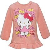 2016年 秋冬 HELLO KITTY ハローキティ TC裏毛起毛 リボン柄 トレーナー サーモンピンク◇90cm