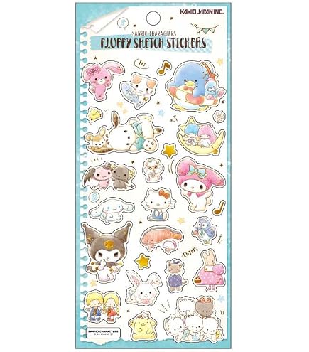 Amazon.co.jp: サ ン リ オ キャラクターズ シール 40枚入り (10種類