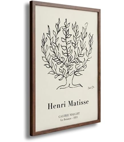 Amazon.co.jp: Henri Matisse アンリマティス 「低木」 ポスター 印刷