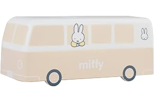 Hussip Topin Digital Height Meter (Miffy Bus) Miffy Bass Bruna Height Meter Bus Ultrasonic Height Meter for Kids