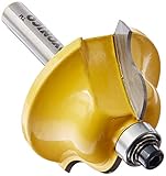 Yonico 13184q Roman Ogee Edging and Molding Router Bit with Large 1/4 Shank by Yonico