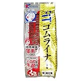 カチボシ 滑り止め手袋 FITゴムライナー #080 レッド M 3双組