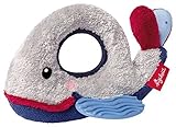 sigikid Grasp Toy Ahoi Whale with Teething Ring by Sigikid