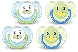 Avent Animal Soother Pacifier (6-18 Months), - Blue/Green by Philips AVENT