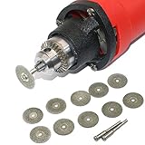 xlp ダイヤモンドカットディスク ブレードホイールディスクキット ミリメートルダイヤモンドカット 10個/セット35mm ガラス 大理石 タイル 切削