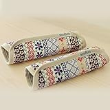 【ベルトカバー（２枚組）】ベビーカーやチャイルドシート・シートベルトなど赤ちゃんが舐めちゃうベルト部分のマルチカバー　安心の日本製 (ポーリッシュ)