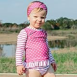 Ruffle Butts ラッフルバッツ ベリーストライプポルカ 水着 キッズ [並行輸入品]