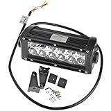 KAWELL　36wLEDワークライト フォグランプ 作業灯 広角タイプ（60度） CREE製 (12V/24V兼用） 集魚灯　除雪車のライト　看板灯