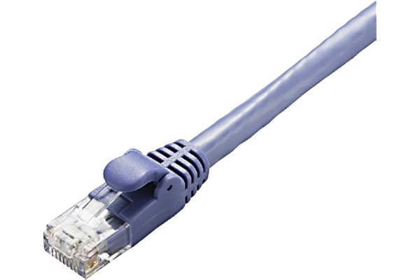 エレコム LANケーブル CAT6A 5m 爪折れ防止コネクタ スタンダード ブルー LD-GPA/BU5
