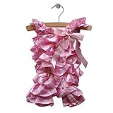 PepperRoo Quatrefoil Satin Infant ROMPERFits 0-9 Months (Pink) by PepperRoo