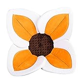 Tovadoo ベビーバス バスマット　折り畳み　八色入　コットン　直径60cm　花びら模様　柔らかい　可愛い　出産準備　出産祝い　ギフト