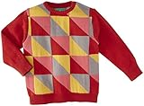 Little Green Radicals SWEATER ユニセックス・ベビー カラー: レッド