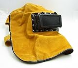 TEKNON アーク 溶接 マスク 安全 作業 用 牛 革 目の 保護 窓 面 覆い