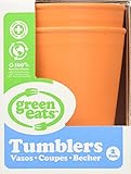 Green Eats 2 Pack Tumblers, Orange by Green Eats [並行輸入品]