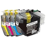 brother ブラザー LC3129 (BK/C/M/Y) 【4色セット(大容量)】【全色顔料】 最新 互換 インクカートリッジ 《ICチ