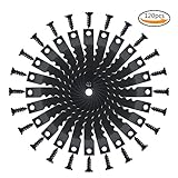 Teenitor 120パックSawtoothフレーム吊り下げハンガーダブル穴with Screws