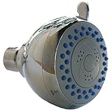 LASCO 08-5113 Shower Head, Serenity Three Function Massage, Chrome Plated Finish [並行輸入品]