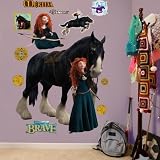 FATHEAD Merida and Angus Graphic Wall D?cor [並行輸入品]