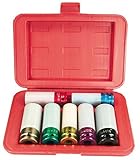 Astro 7870 Chrome Protective Plastic Sleeve & Shallow Broach Socket Set [並行輸入品]