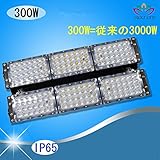 LED照明 キャノピーライト300w　ledキャノピーライト　led作業灯　白色4000k　従来の3000ｗキャノピーライト相当　led化技術を採用され：エコ、60％超省エネ、延じなし、騒音なし、ちら