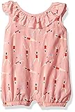 Rosie Pope Baby Girls' Swimmers Romper Coral 12M [並行輸入品]