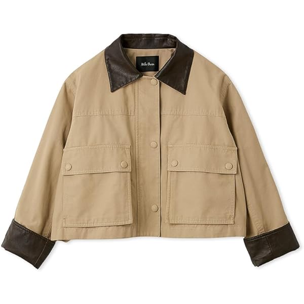 Amazon | [ミラオーウェン] ショート丈テントシルエットハンティング