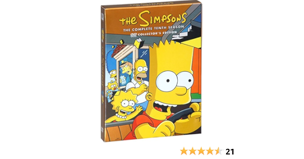 く日はお得 ザ シンプソンズ シーズン10 Dvd コレクターズbox 4枚組 美品 アニメ