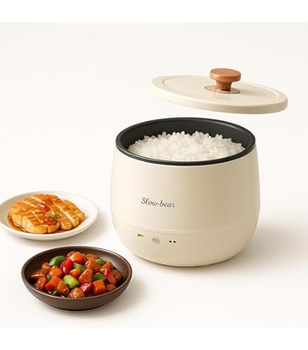 Amazon | Zxm炊飯器 3合 一人暮らし ミニ炊飯器 ライスクッカー 1.8