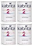 Kabrita【カブリータ】ヤギ乳の乳児用粉ミルク ステップ2【6カ月から】800g x 4缶セット …