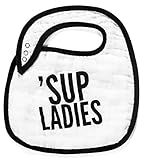 モダンバーラップ Modern Burlap スタイ ビブ よだれかけ オーガニックコットンビブ ORGANIC COTTON MUSLIN BIB - SWISS CROSS