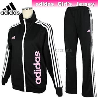 アディダス Adidas 16 ジャージ 上下 ジュニア ジャージ ジュニア 女の子 ジャージ 上下 Bim04 Ap5040 Bim05 Ap5043 ブラック 160 ジャージ 通販 Amazon