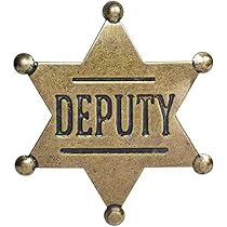 シェリフバッジ　ループタイ　ボロタイ　保安官　ポリス　ハロウィン　仮装 シェリフバッジ ループタイ ボロタイ 保安官 ポリス ハロウィン