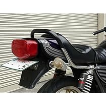 Amazon | PRETTY RACING製 GS400 メッキ極太ゴム巻きタンデムバー 